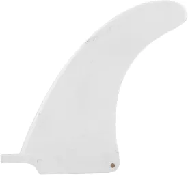 6.5inch Surfing Fin Nylon Fibre Surfboard Fin Thruster Surfboard Fins for Longboard, Surfboard & Paddleboard White
