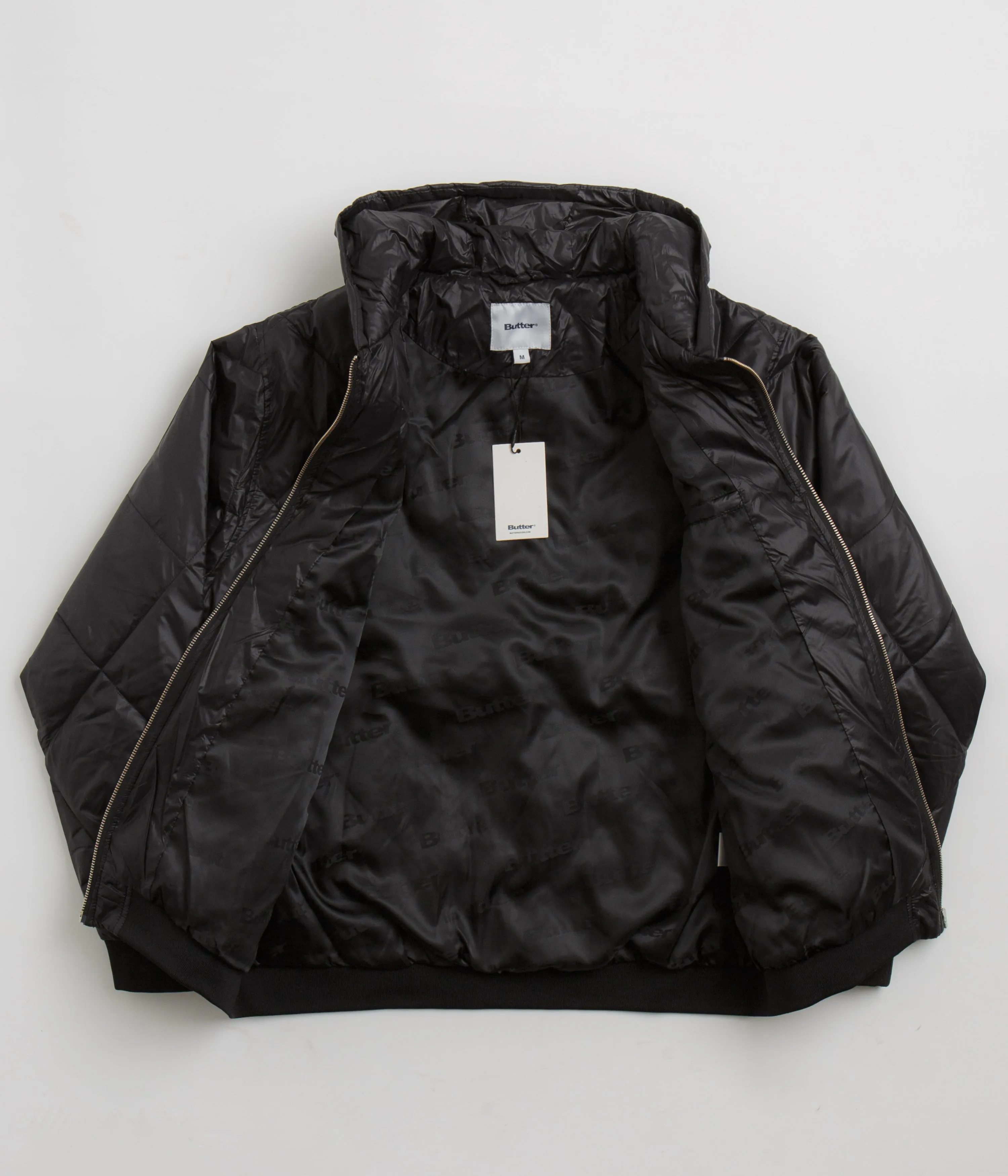 Butter Goods Hooded Work Jacket - Black