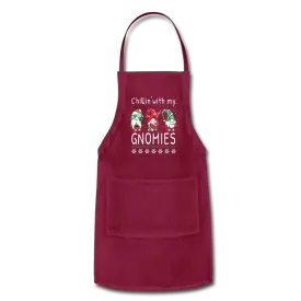 Chillin With My Gnomies- Adjustable Apron