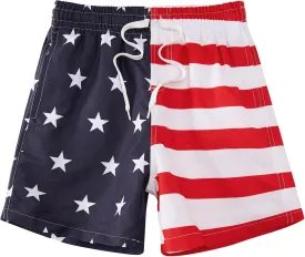 Cozople 7-16T Teen Boys Swim Trunks Quick Dry UPF 50  Swimwear Bathing Suit for Big Boys Beach Swim Boards Shorts