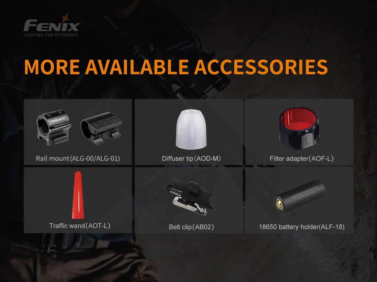 Fenix TK22 V2.0 Tactical Flashlight - DISCONTINUED