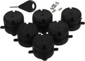 Happyyami 1set Fin Box for Sup Replaceable Plastic Fin for Inflatable Surfboard Stability Control Easy Installation