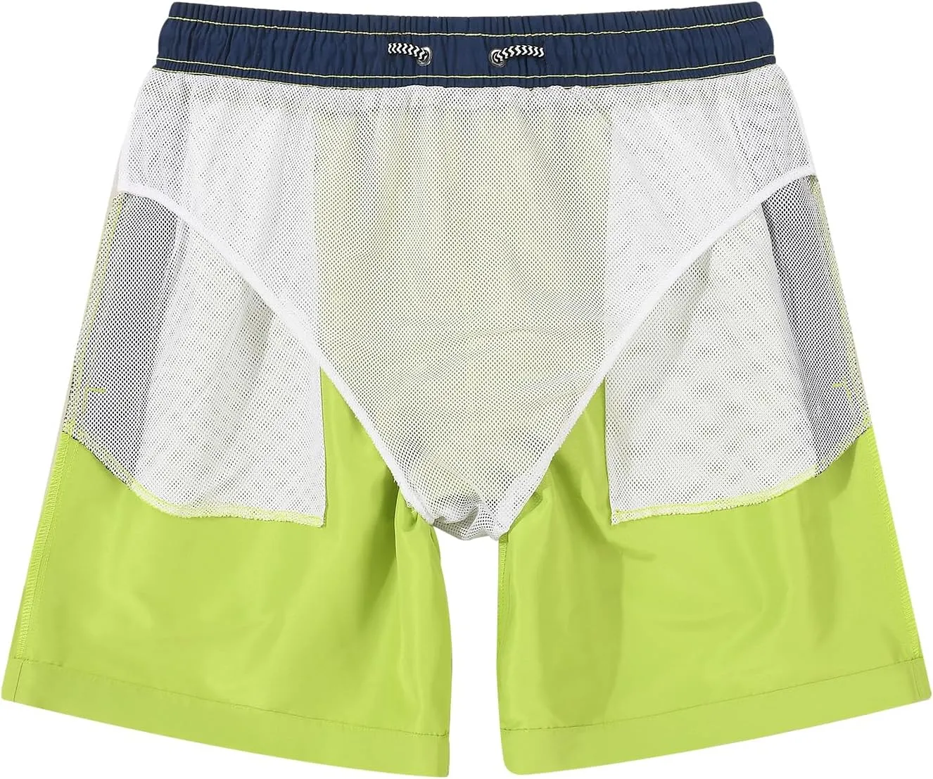 JOYSON Mens Swim Trunks Quick Dry Swim Shorts with Mesh Lining Solid Color Swimwear Bathing Suits