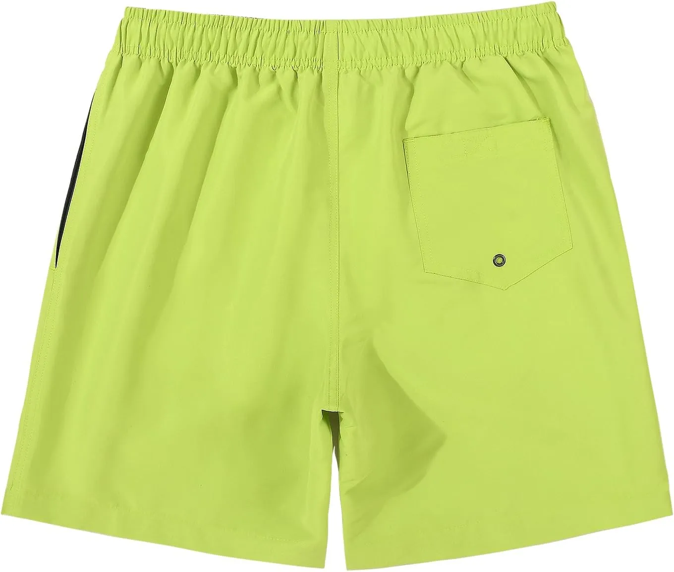 JOYSON Mens Swim Trunks Quick Dry Swim Shorts with Mesh Lining Solid Color Swimwear Bathing Suits