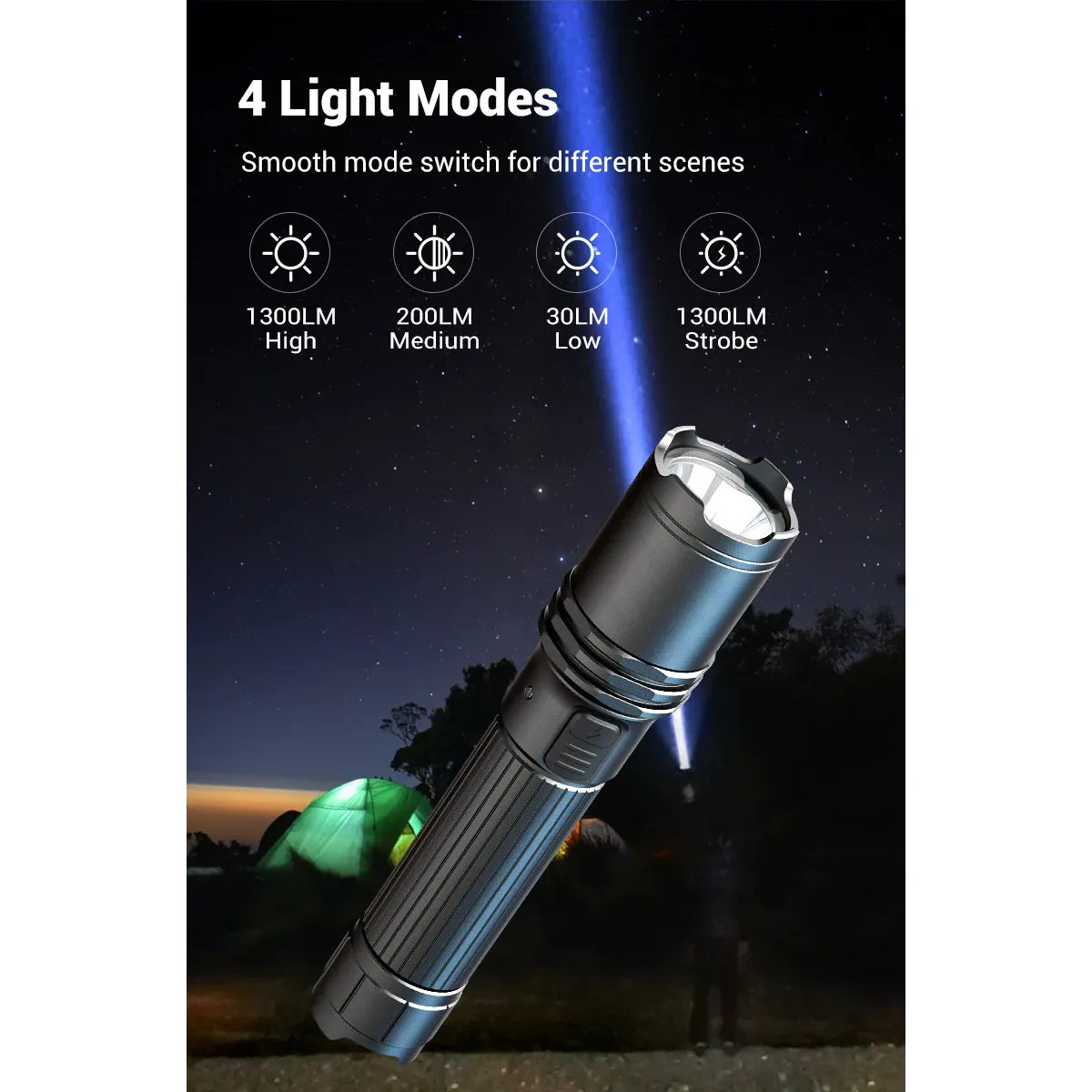 KLARUS A1 PRO 1300LM EXTREME OUTPUT FLASHLIGHT
