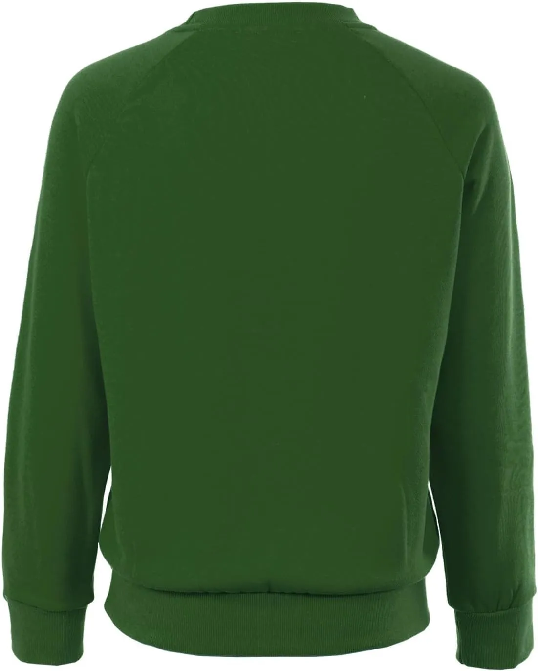 MixMatchy Women's Soft and Comfy Basic Pullover Crewneck Fleece Sweatshirt