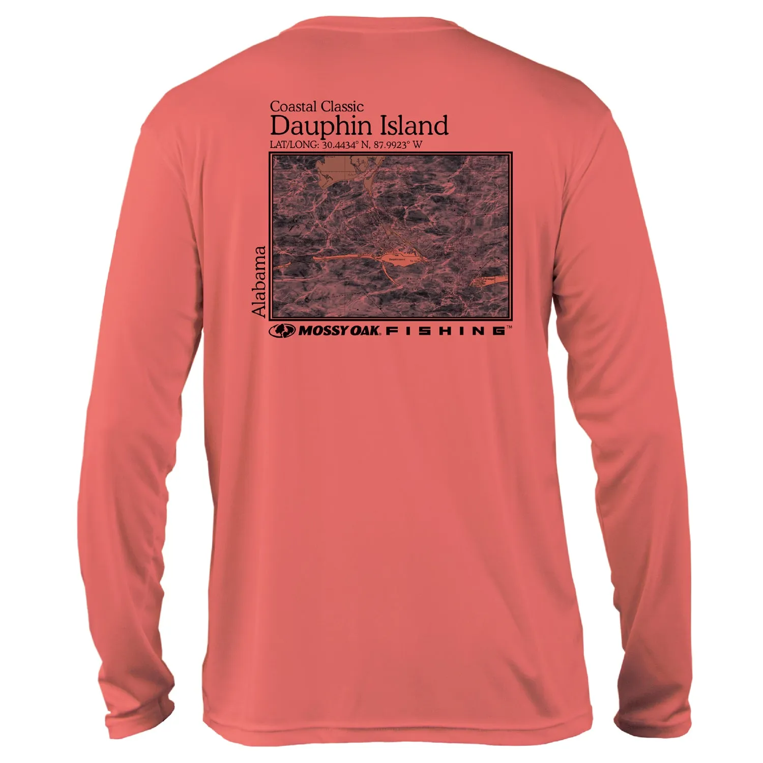 Mossy Oak Coastal Classic Logo Long Sleeve Shirt
