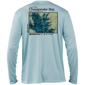 Mossy Oak Coastal Classic Logo Long Sleeve Shirt