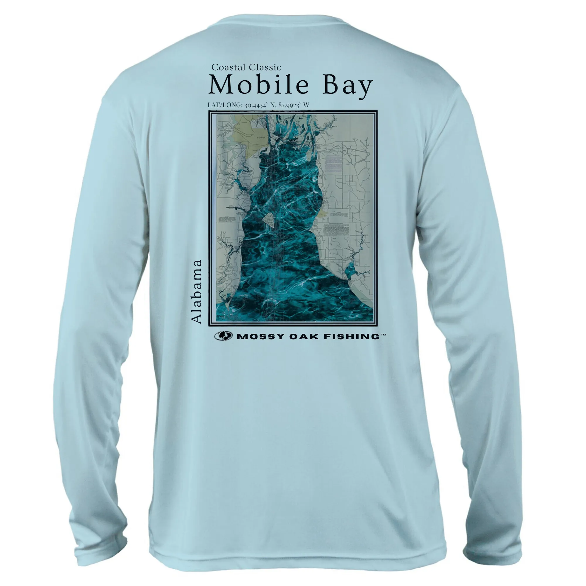 Mossy Oak Coastal Classic Logo Long Sleeve Shirt