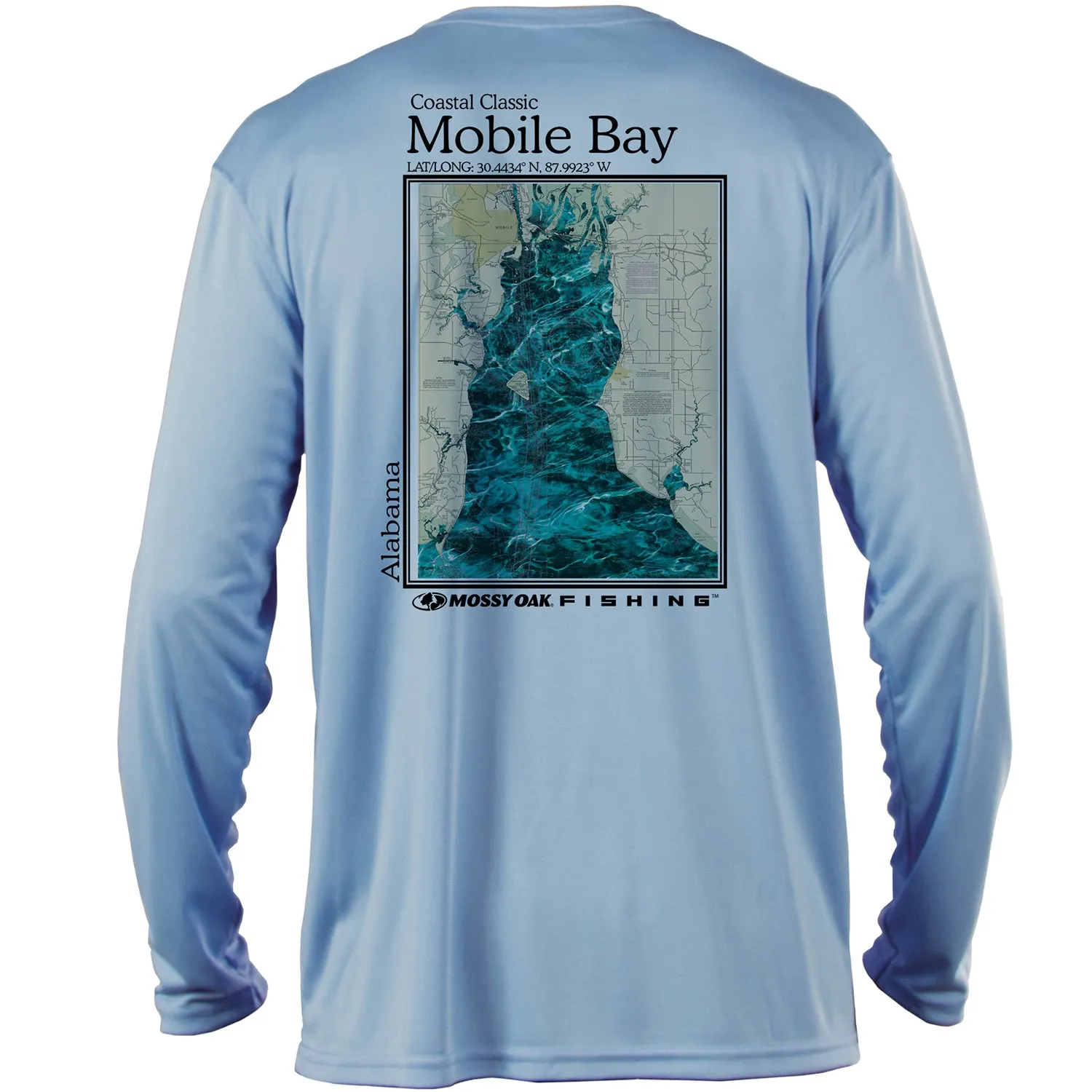 Mossy Oak Coastal Classic Logo Long Sleeve Shirt