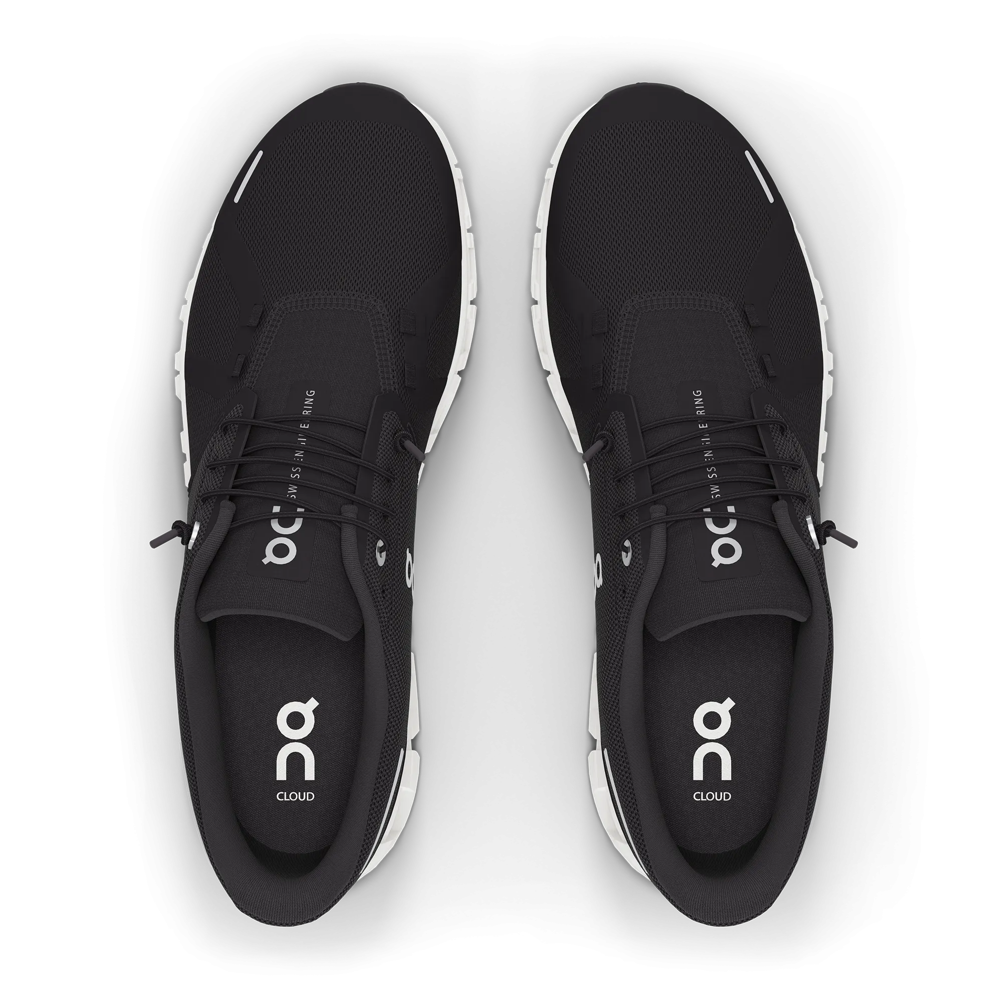 On Women's Athletic Cloud 6 - Black/White
