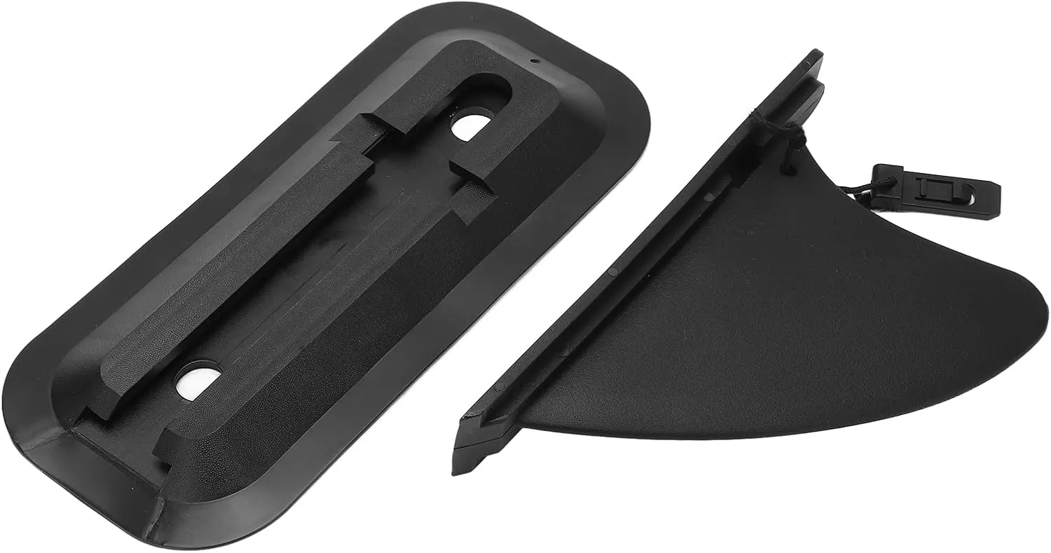 Plastic Material Paddle Board Fin Streamlined Design Adjustable Detachable Surfboard Fin Replacement Good Workmanship for Inflatable Surfboards Longboards and Paddleboards
