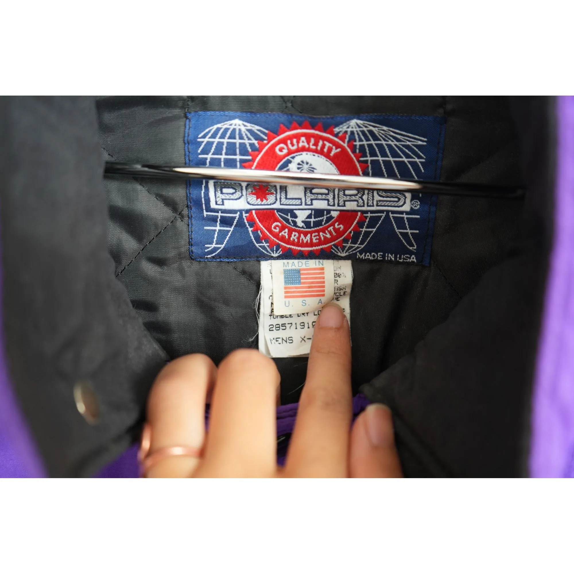 "Retail" Vintage Polaris Pro L.E. Club 1997 Insulated Snowmobile Winter Jacket XL Men's