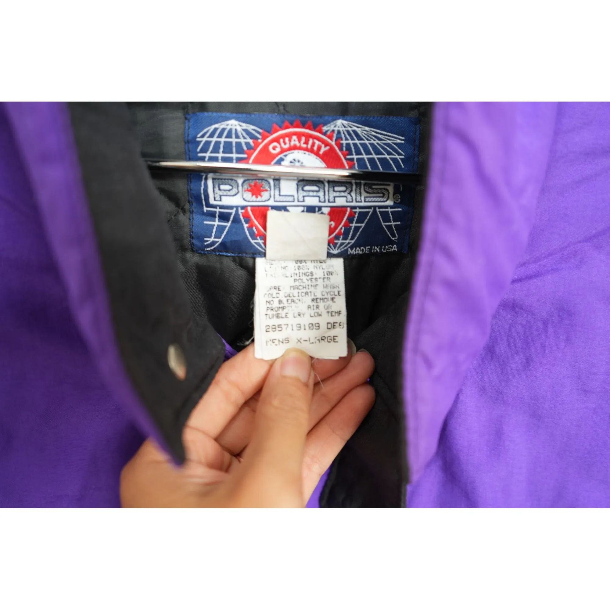 "Retail" Vintage Polaris Pro L.E. Club 1997 Insulated Snowmobile Winter Jacket XL Men's