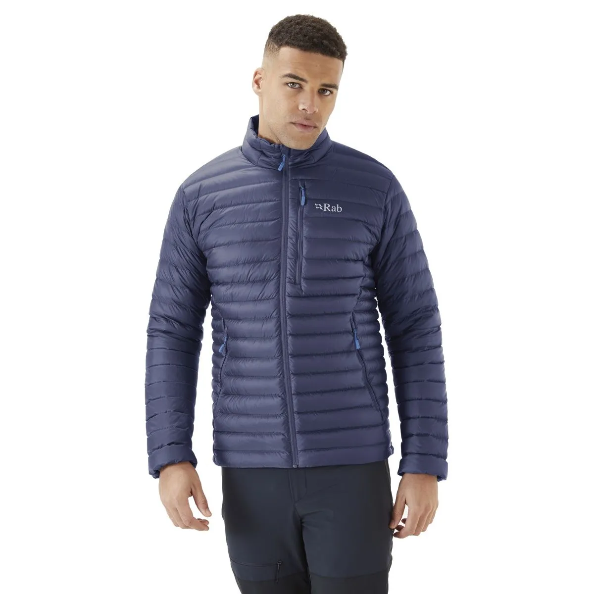 Rab Microlight Insulated Men's Jacket | Deep Ink (Denim trim)