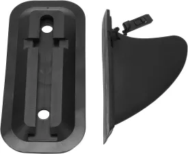 Replacement Paddle Board Fin for Inflatable Surfboards, Quick Releasing Slide in Center Fin, Adjustable and Detachable, Plastic Material for Surfboards, Longboards
