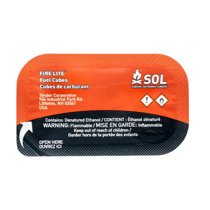 SOL - Fire Lite Fuel Cubes