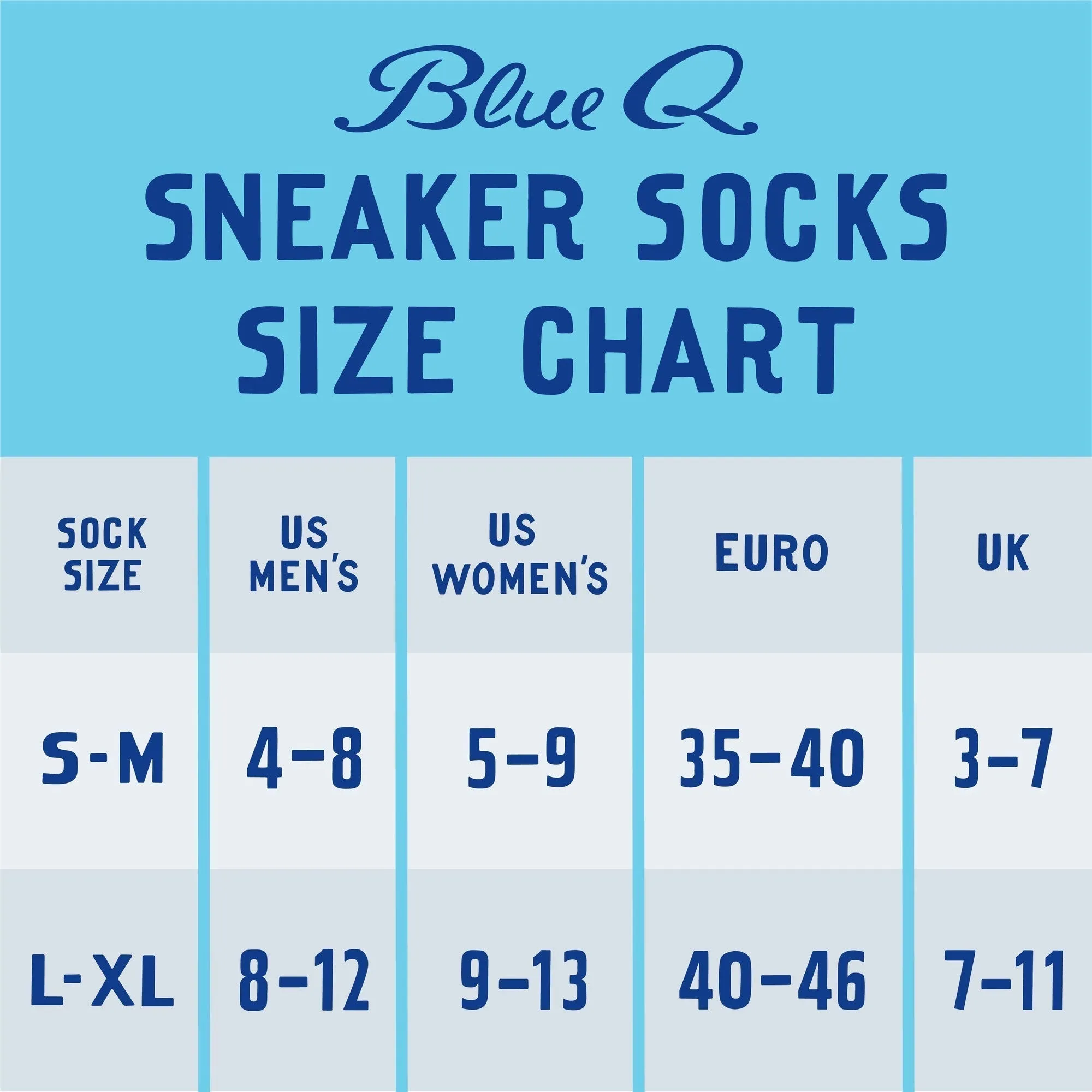 Sports 'N' Shit Unisex Sneaker Socks [2 Size Options] | BlueQ at GetBullish
