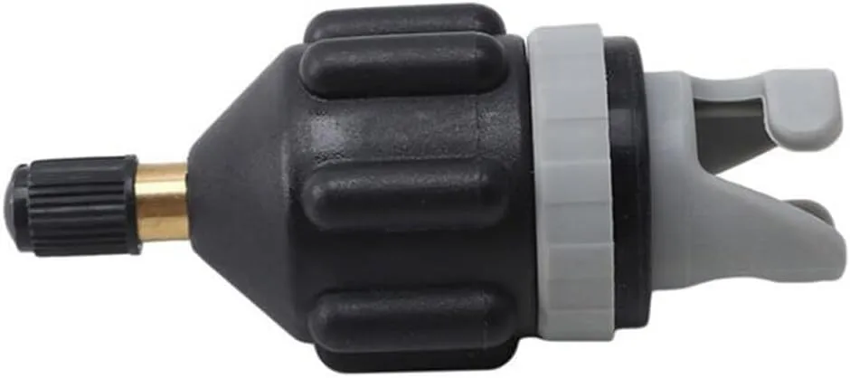 SUP Pump Adaptor,Universal Inflatable SUP Pump Adapter Air Pump Converter Kayak Valve Adapter Paddle Board Pump Adapter for Inflatable SUPs,Kayaks,Black