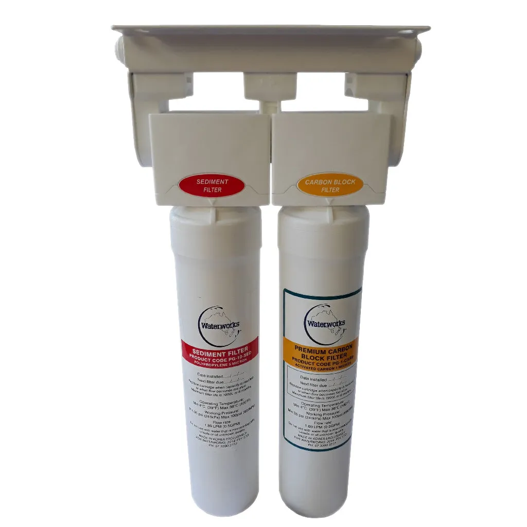 Waterworks D19 Mains Water Works Filter Coolers Hot   Cold Cooler   H2O Filters